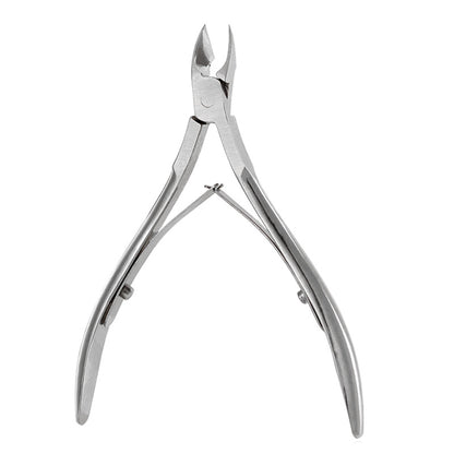 Alicate de Cutícula Profissional Angulado Aço Inox