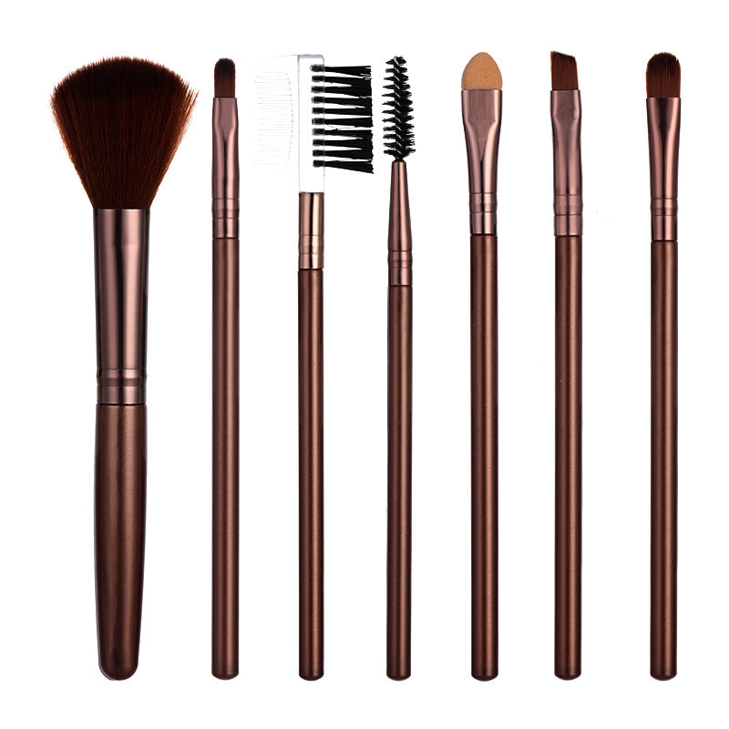 Set de Pincéis de Maquiagem 7 Peças Premium