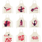 Pink Nail Polish Apron