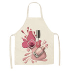 Pink Nail Polish Apron