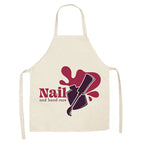 Pink Nail Polish Apron