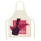 Pink Nail Polish Apron