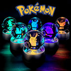 Pokemon Crystal Ball 3D Lamp Night Light